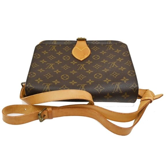 LOUIS VUITTON Cartouchiere GM Shoulder Bag Monogram Leather Brown M51252 72CA570 - Picture 5 of 16